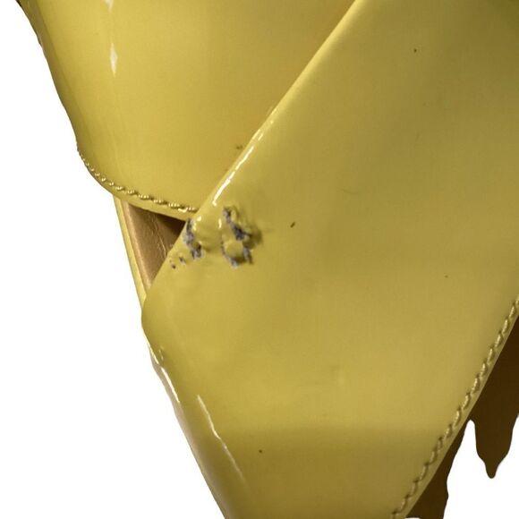 UGG EMILY Patent Leather Cross Slide Sandals 1107896 MARGARITA size 8.5 - Picture 7 of 8